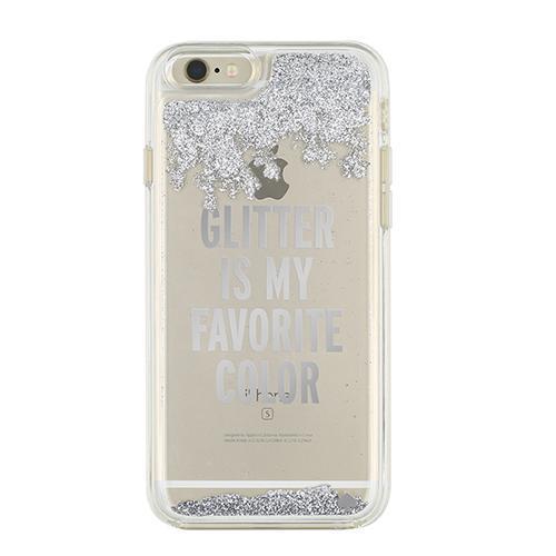 kate spade new york - Clear Liquid Glitter Case for iPhone 6s/6