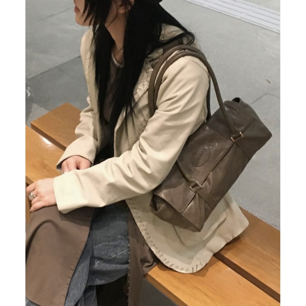 VERDAN ノッテダッフルバッグ_ビンテージブラウン