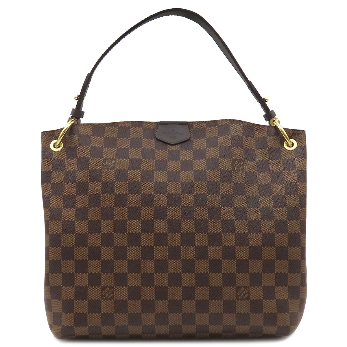 ルイヴィトン LOUIS VUITTON ショルダーバッグ グレースフル PM ダミエキャンバス ダミエエベヌ ゴールド金具 ワンショルダー N44044 RFID【中古】