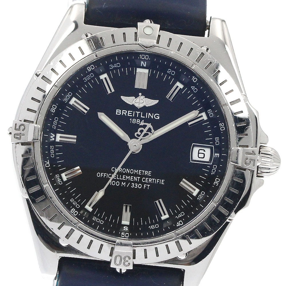 ブライトリング BREITLING A10350 ウィングス デイト 自動巻き メンズ _893849【中古】 106,500円