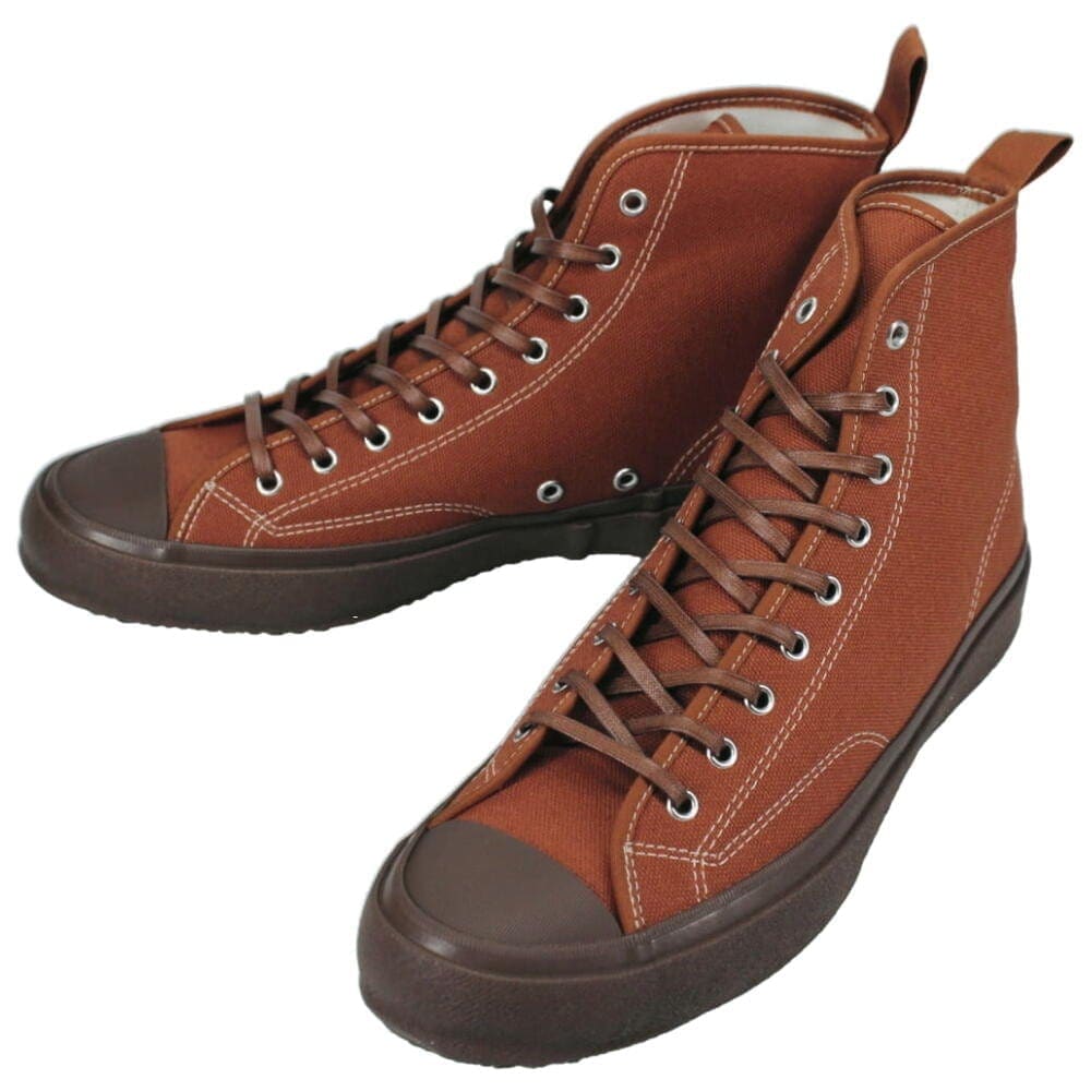 正規品　スニーカ ハイバスケット HIBASKET ブラウン BRN 54323493 日本製 MADE IN JAPAN