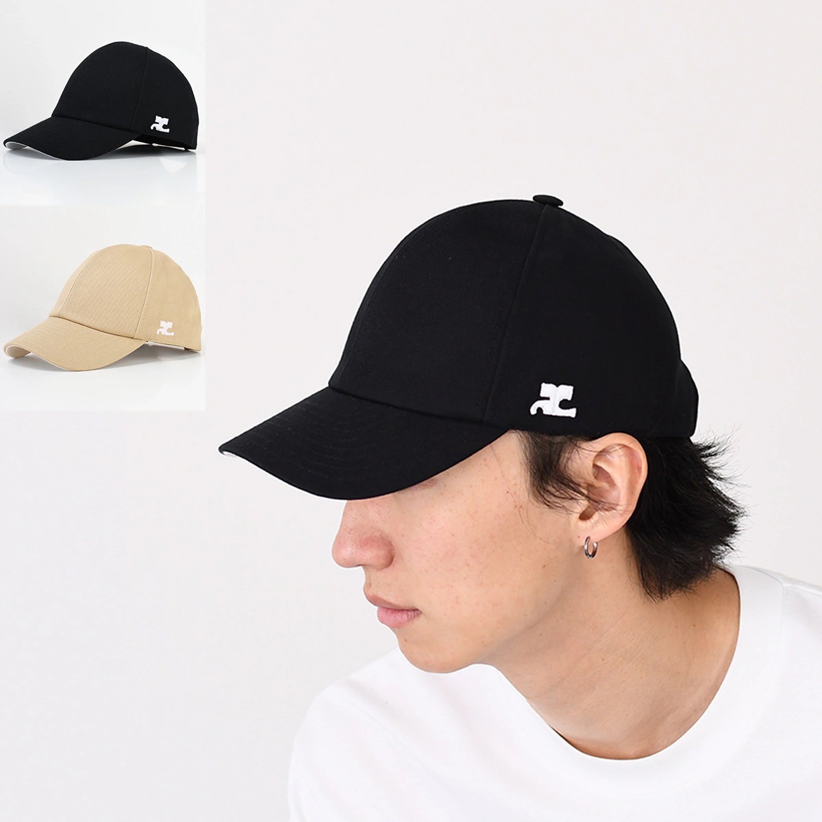 帽子 キャップ シグネチャーACコットンキャップ 125ACT039CO0024 メンズ ユニセックス ベースボールキャップ ロゴ 調節可能