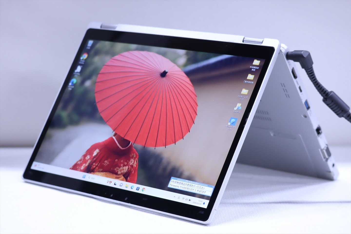 即配 2021年WQXGA+液晶パワフル2in1PC CF-QV1SFLAS LTE i7-1185G7 16G 512G 12.0WQXGA+ Wi-Fi6 Office リカバリ BBA評価