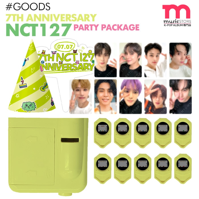 即日[ NCT127 DEBUT 7TH ANNIVERSARY OFFICIAL MD / パーティーパッケージ ] NCT PARTY PACKAGE デビュー 7周年