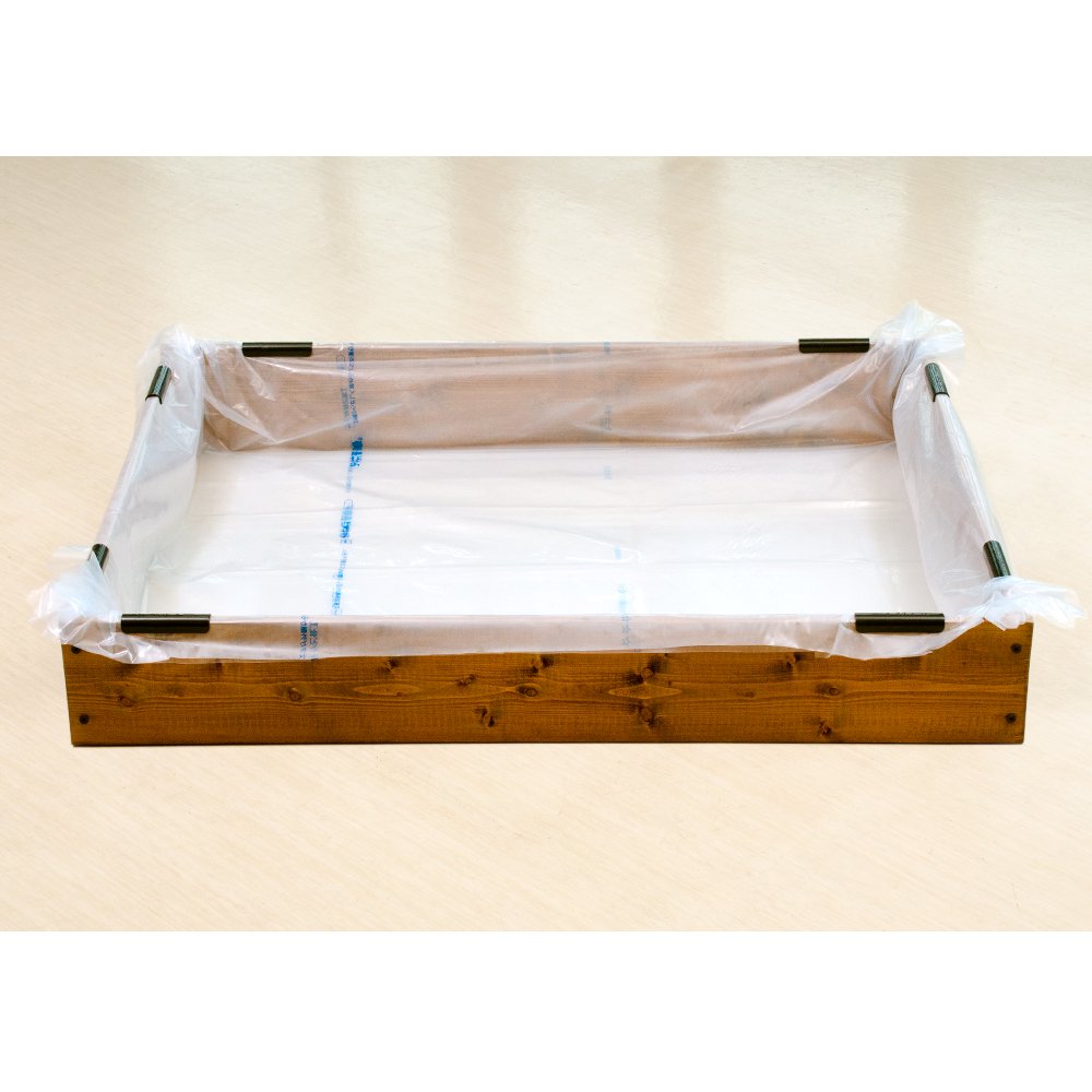 お手軽ビオトープ　池製作キット（Ｗ１２０XＤ９０XＨ１８．５ｃｍ）　ブラウン　ＣＲＣ15―10―08―30―40