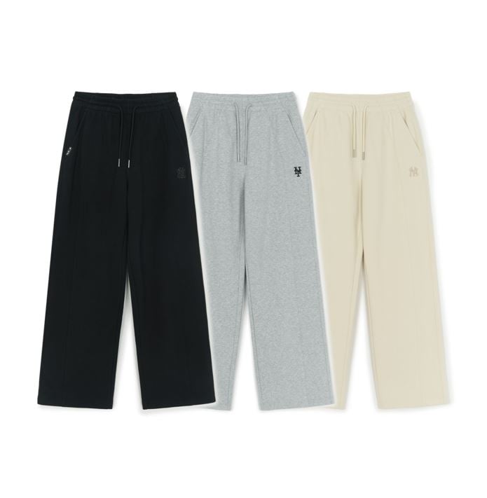 (W) Lightweight Fleece Semi-Wide Pants 3FPTV0156-50CRS,3FPTV0156-09MGS, 3FPTV0156-50BKS