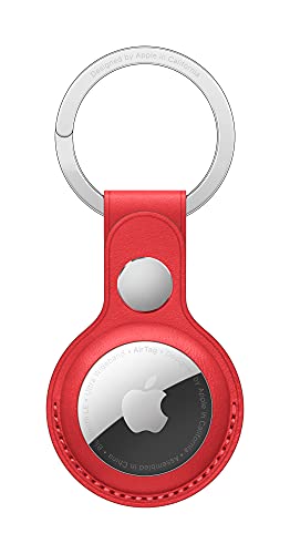 高い素材 Apple (PRODUCT)RED - AirTagレザーキーリング ビデオカメラ・アクションカメラ用アクセサリー