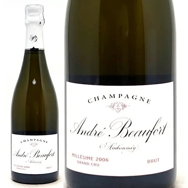 2006 アンボネイ ブリュット ミレジメ グラン クリュ 750ml アンドレ ボーフォール 白泡 コク辛口 ワイン ^VAJBAMA6^
