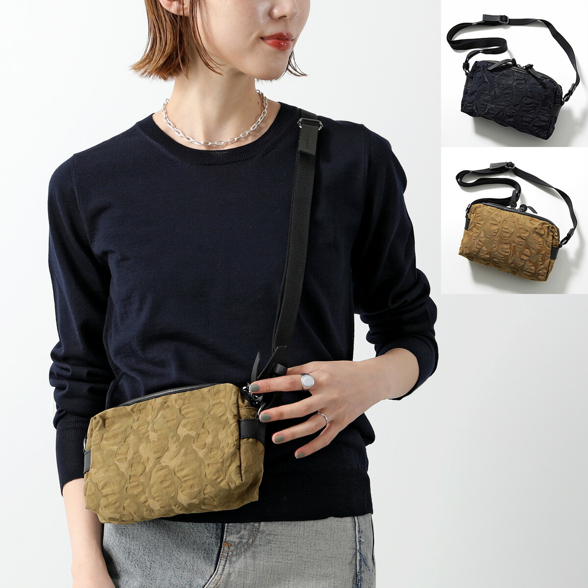 jack gomme ジャックゴム ショルダーバッグ 1693 MINI ATELIER FLOC フロック レディース クロスボディ ポシェット ミニバッグ 鞄 カラー2色