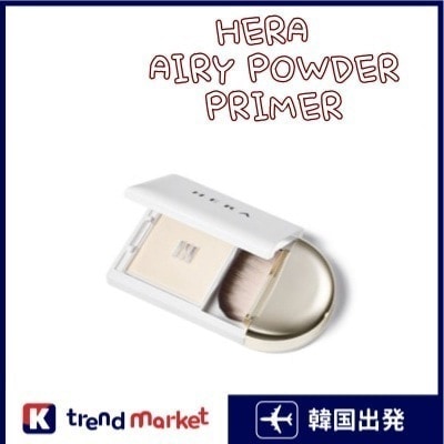 [正規品] エアリーパウダープライマー 8.5g アイドルメイク 皮膚透明感 毛穴レス スケンケア パウダータイプ プライマー 肌メイク