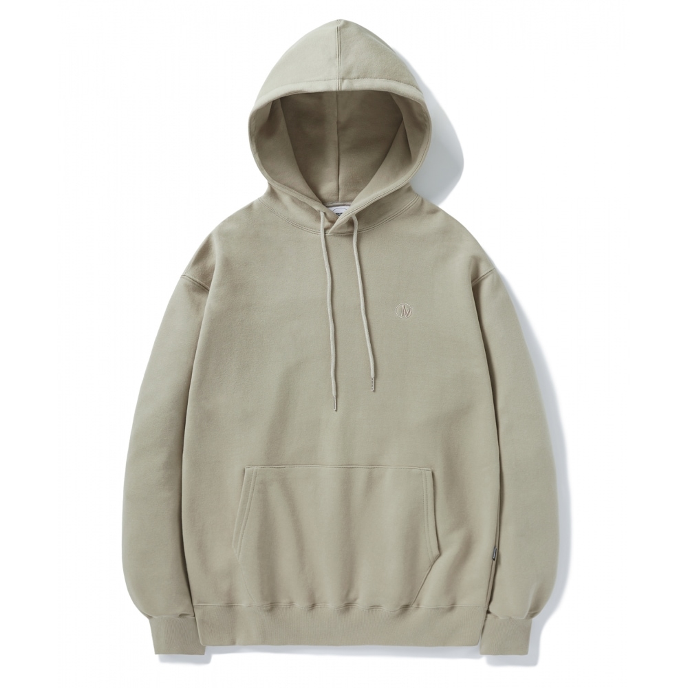 MINIMALPROJECTサークルロゴオーバーフィットフードティーMHT121 [BEIGE]