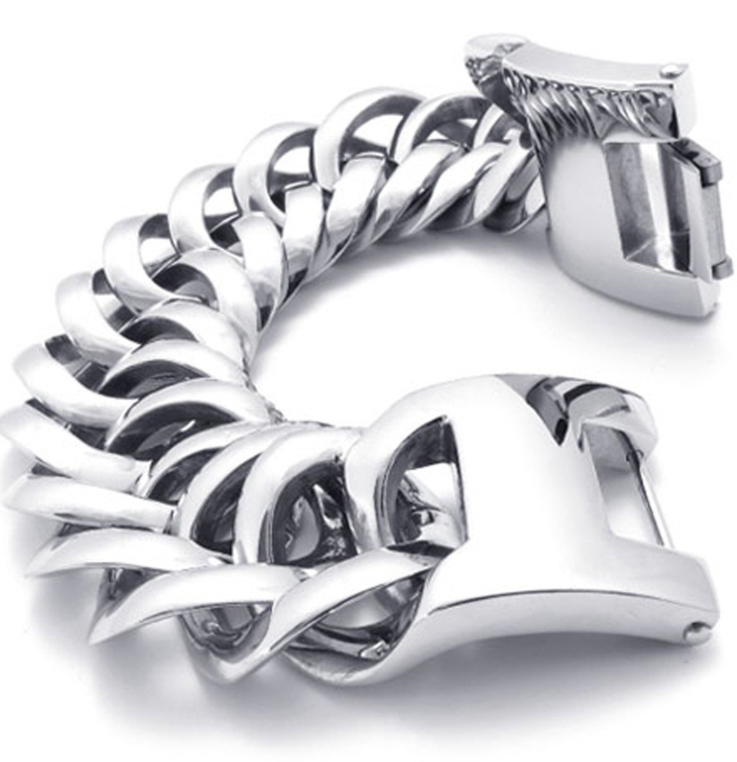 PW 高品質チタン&ステンレス ブレスレット ネット限定価格 19715