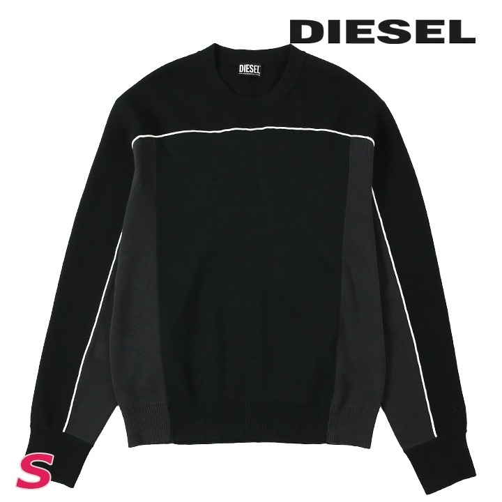 長袖ニットセーター メンズ K-WICHITA ワンポイントロゴ刺繍 切替 die-m-t-f8-10e 5,980円