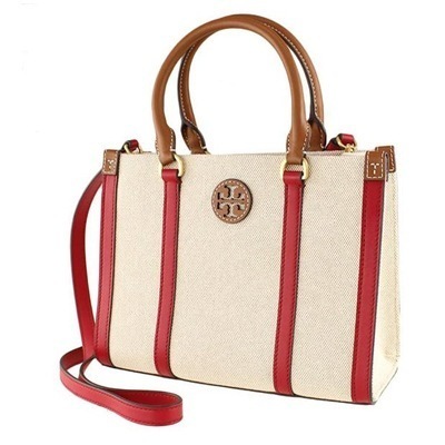 SHOULDER BAG TOTE 139361 WHITE RED