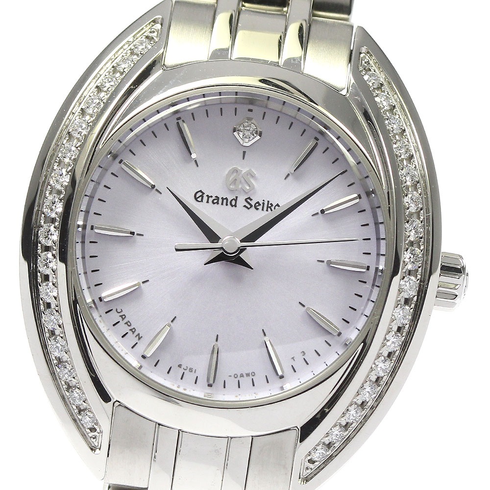 セイコー SEIKO STGF349/4J51-0AR0 グランドセイコー エレガンスコレクション サイドダイヤ クォーツ レディース 良品 箱・保証書付_793091【中古】