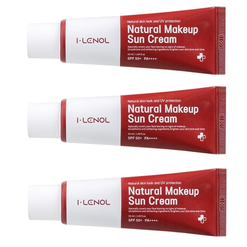 すっぴんクリーム3種50ml(SPF50+PA)++++) 21号 / 22-23号 / 24号以上の中から選択3