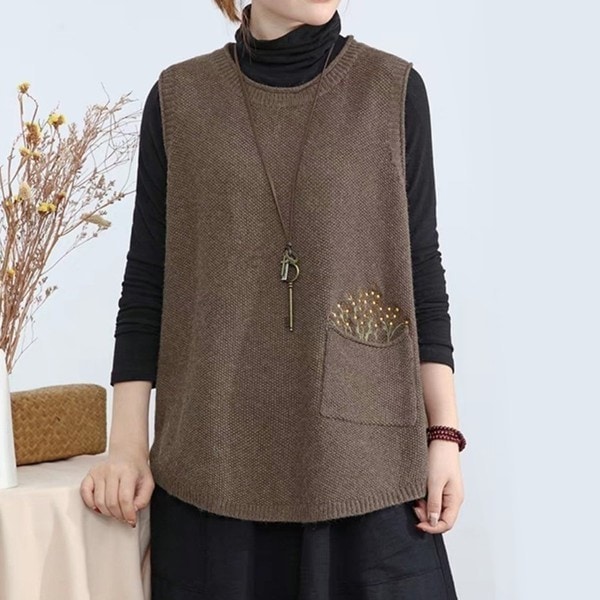 ディアミー ラブリー 花束 ベスト ミッシーウェア ビッグサイズ ママ服 中年 レディース マダム 6,480円