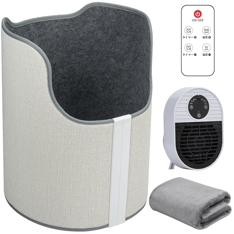 即納：Sumeriy パネルヒーター円型【2025最新設計・速熱・節電】 360全方位発熱 卓上使用可 足元ヒーター 3段階温度調節＆タイマー機能 転倒自動オフ ファンヒーター 過熱保護 収納便利