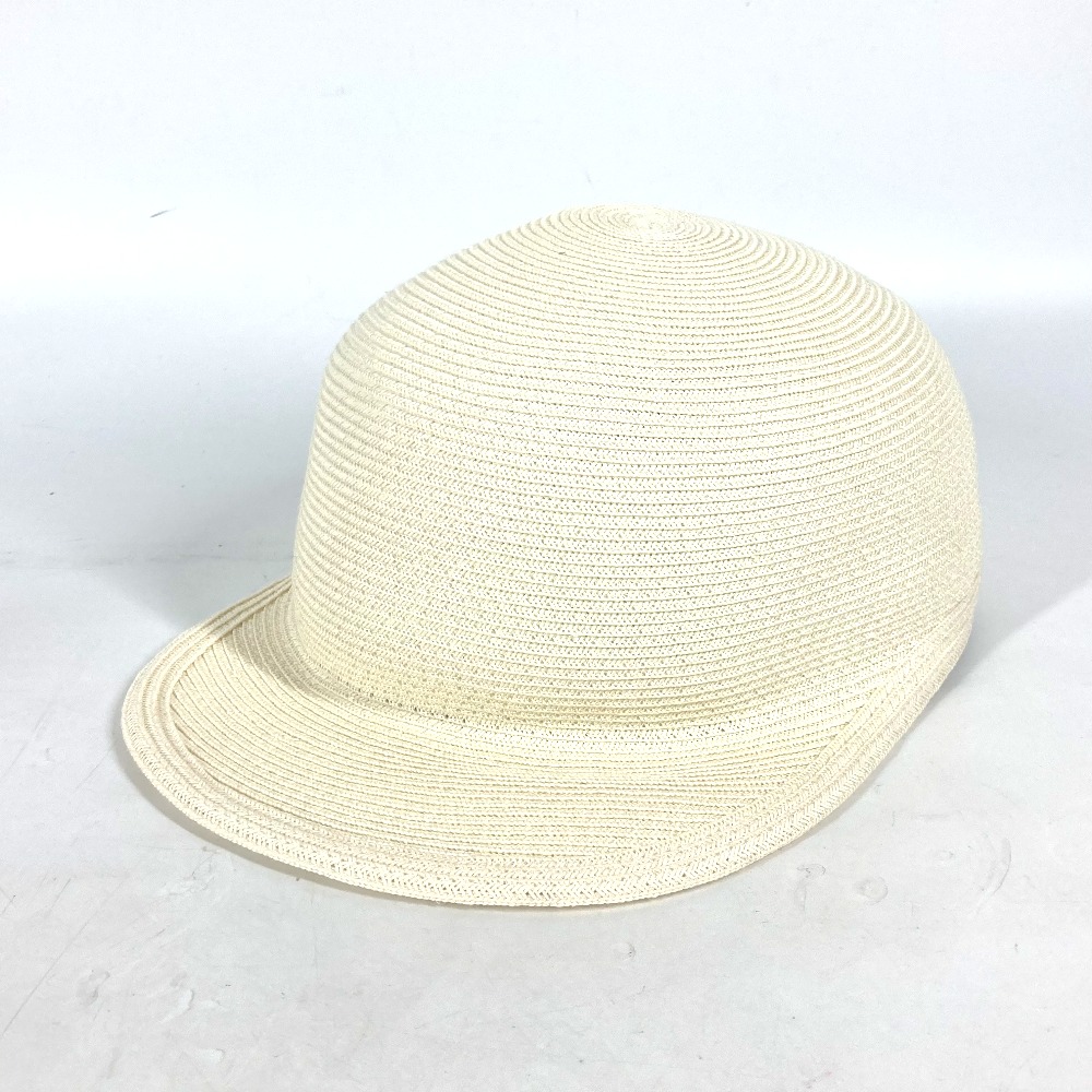 キャップ H221035N エマ Emma セリエボタン 帽子 キャスケット キャップ帽 ポリエステル ホワイト系 39,600円