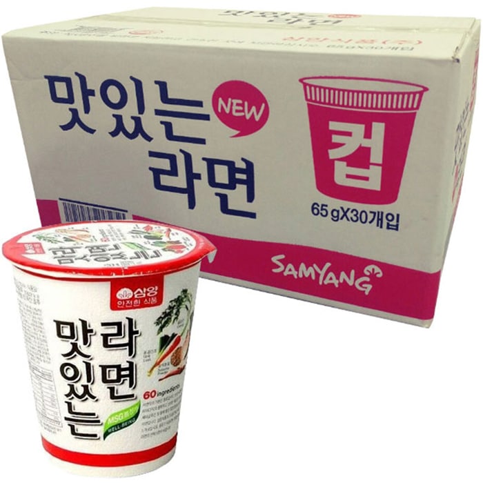 三養 おいしいラーメン カップラーメン 小カップ 65gX30EA 삼양 맛있는라면 컵라면 소컵 65gX30EA