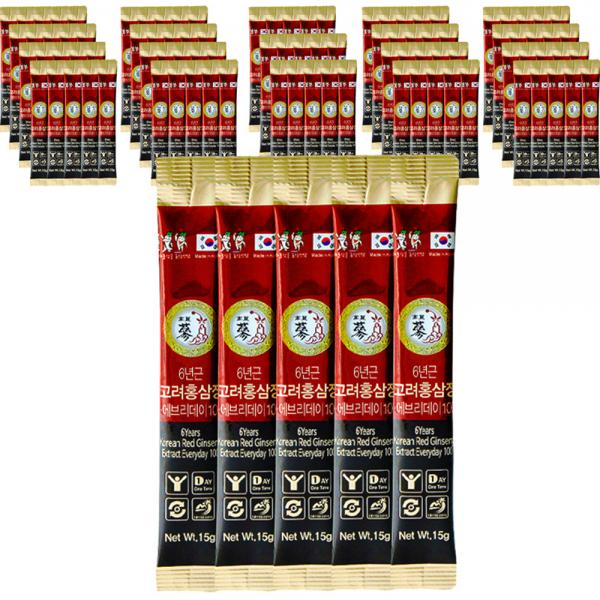 豊年宝鑑 高麗紅参精 6年根 エブリデー 100バルク包装 풍년보감 고려홍삼정 6년근 에브리데이 100 벌크포장
