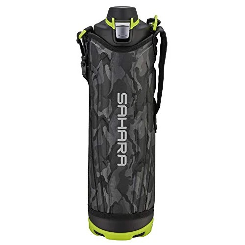 タイガー 水筒 1.5リットル サハラ ステンレスボトル スポーツ 直飲み 広口 保冷専用 ブラック