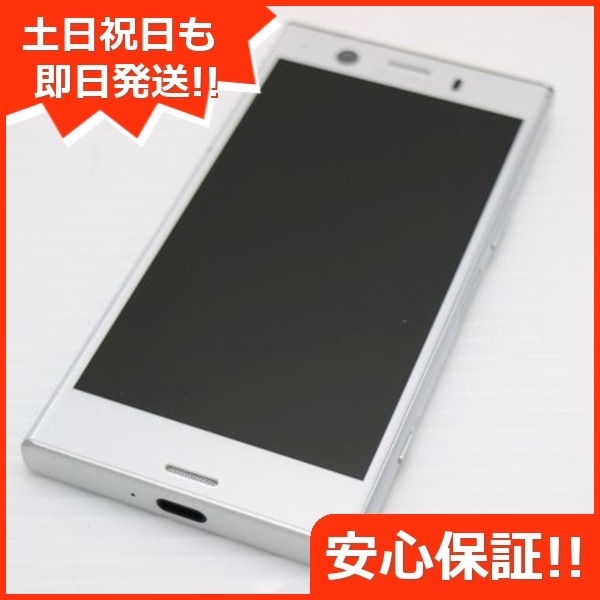 美品 SO-02K Xperia XZ1 Compact シルバー スマホ 115
