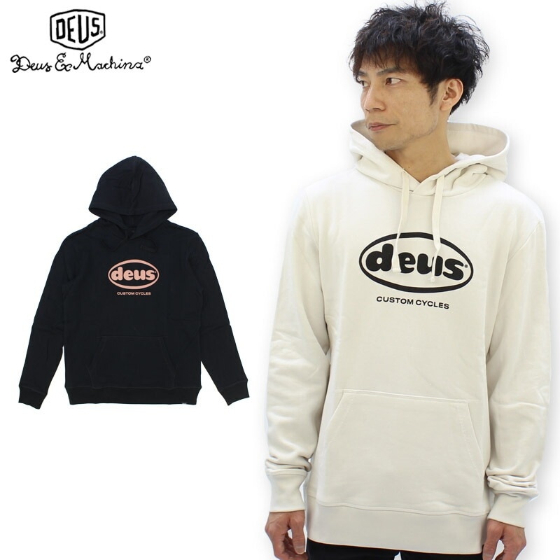 デウスエクスマキナ CLUB HOODIE プルオーバー パーカー フードスウェット 男性用 メンズ