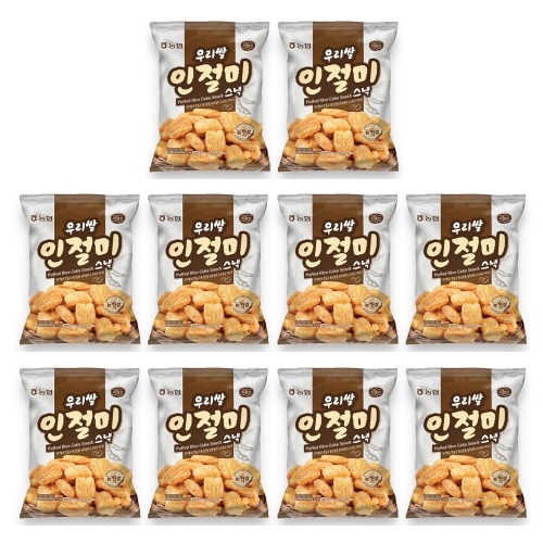 農協食品ウリライスイン節ミスナック125g 10袋おいしい簡単な香ばしいお菓子