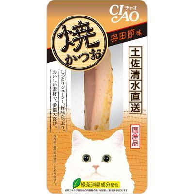 【36個セット】いなばペットフード CIAO焼かつお宗田節味1本