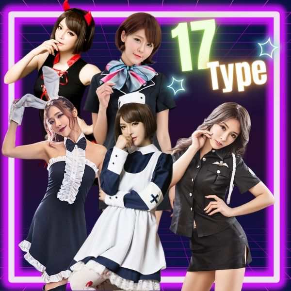 ミニスカ 執事 CA デビル キャット コスプレ 黒執事 キャビンアテンダント 看護師 魔女 ホワイト セクシー ポリス メイド ナース 悪魔 エロ 客室乗務員 大きいサイズ S-XXL ブラック 医