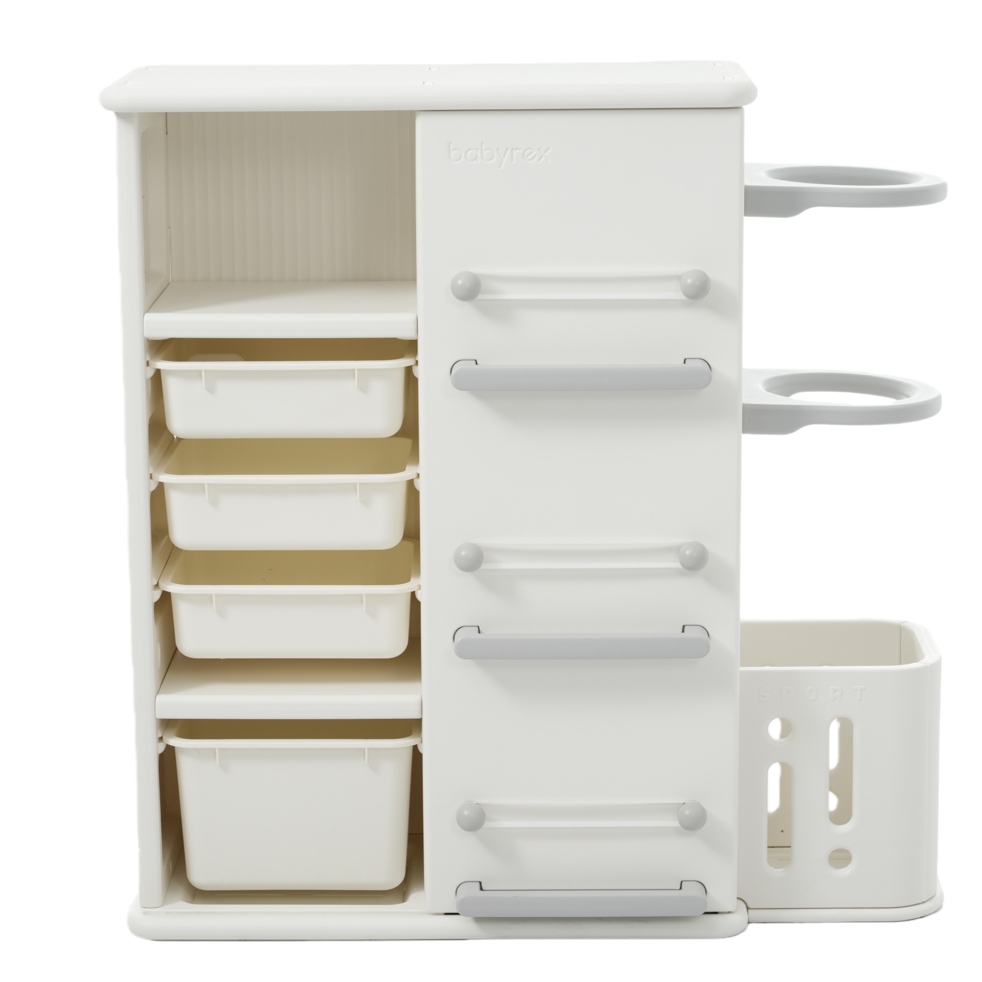 【国内発送】200本棚 引き戸 おもちゃ箱 絵本棚 収納棚 おもち収納 HDPE素材 ロッカー ボール収納 服収納 多機能 タンス キャビネット 大容量 収納ラック おしゃれ 魅せる/隠す ランドセル