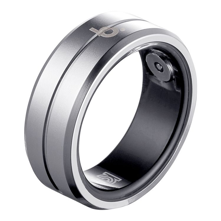 B．Ring（ブリング） G1 スマートリング ステンレススチール US9号（シルバー） B093SSVRNG
