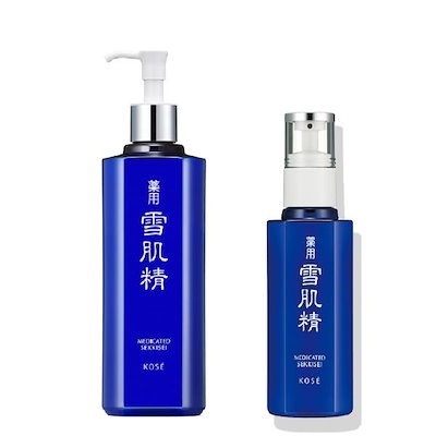 Qoo10] Kose 雪肌精 ローション 500ml + 乳液 : スキンケア