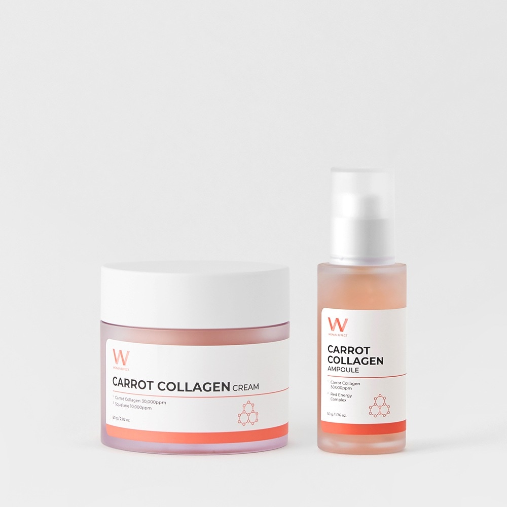 ニンジンコラーゲンアンプルクリームセット