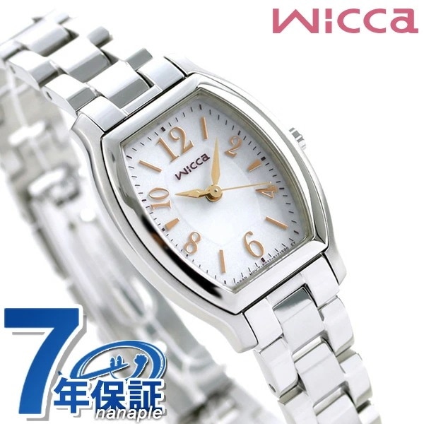 シチズン ウィッカ ソーラー レディース 腕時計 ホワイトピンクゴールド CITIZEN wiccaその他 ブランド腕時計
