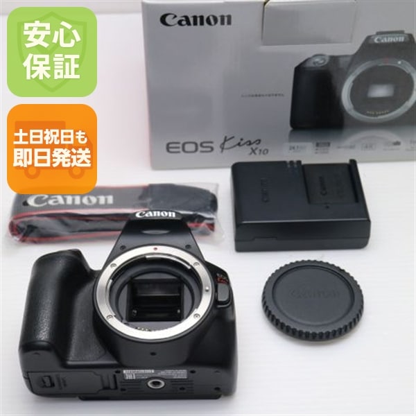 新品同様 EOS Kiss X10 ブラック デジタル一眼レフ 60