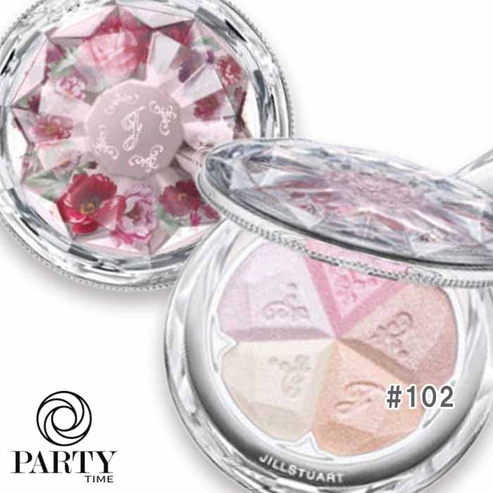 JILLSTUART 【数量限定】ブルーム ミックスハイライト コンパクト ガーランドウィズユー 102 enchanted petal