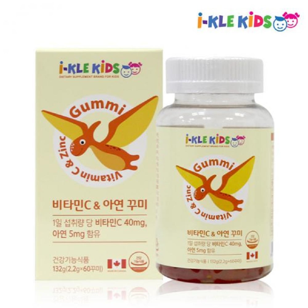 韓国-KMEAL-4種類の味 ゼリー 我が子の栄養だけを考えたアイクルキッズカルシウムビタミンDクミ60138g(2.3gx60クミ)-K FOOD