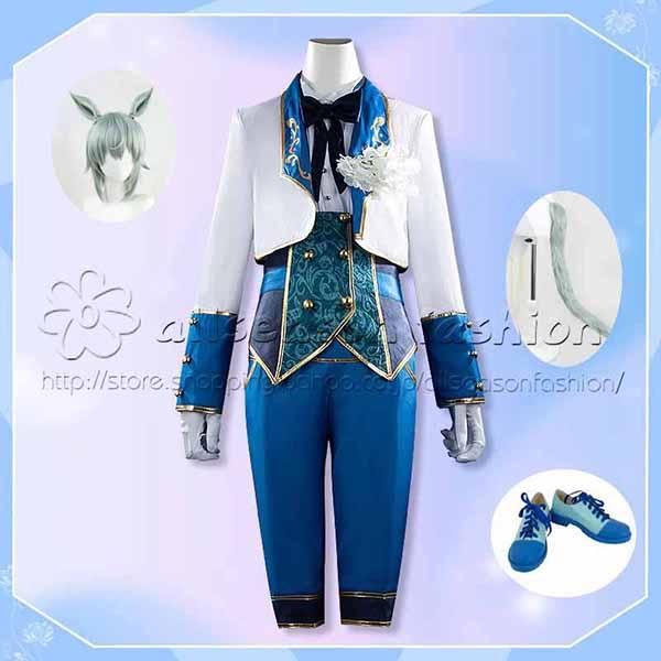 ウマ娘 プリティーダービー 風 セイウンスカイ コスプレ衣装 ウィッグ 靴 コスプレ衣装 ウィッグ コスチューム 演出服 cosplay 変装 仮装