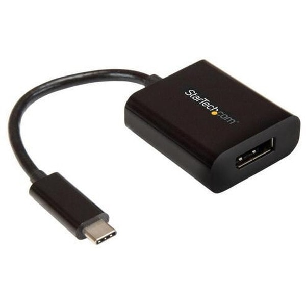 CDP2DP ブラック [USB Type-C DisplayPort ディスプレイ変換アダプタ 4K/60Hz]