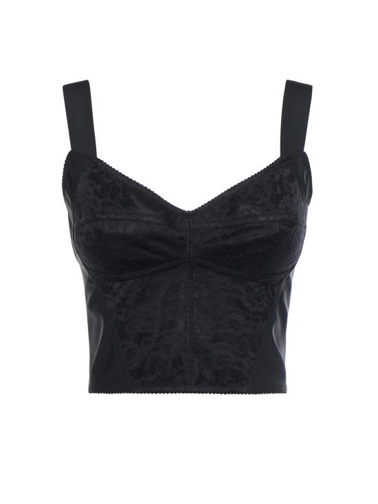 DOLCE & GABBANA Women Tops F7T19T GDCLQN0000 Black