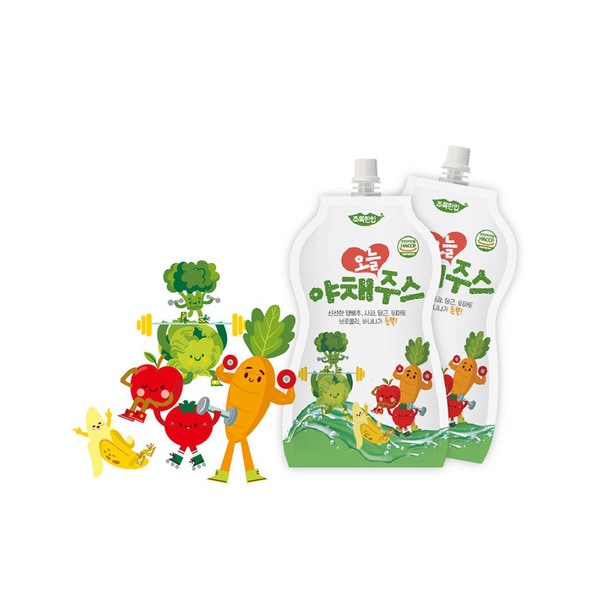 Today Vegetable Fruit Juice (100ml x 21pack) 1Box from KOREA (韓國産)