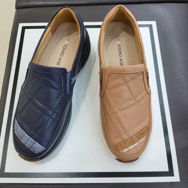 [幸福デパート] 女性ヤングエイジ軽量楽な履き心地広幅コンフォートカジュアル YAEFHL63