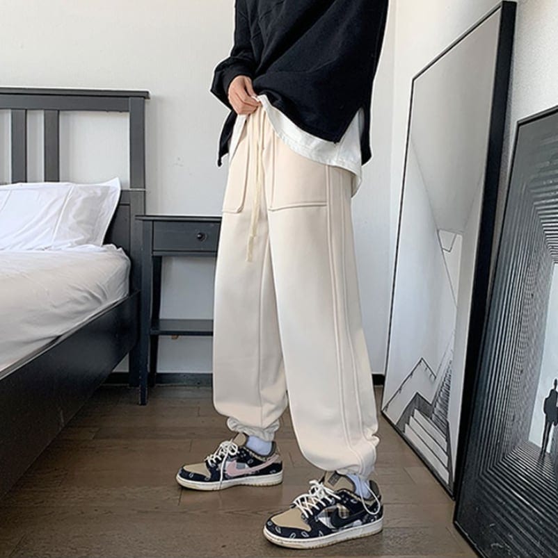 ボトムス パンツ ズボン ワイドパンツ スウェット ジャージ ストレート ゆる きれいめ シンプル カジュアル 大人 上品 エレガント リラックス 無地 春 夏 秋 冬 オールシーズン