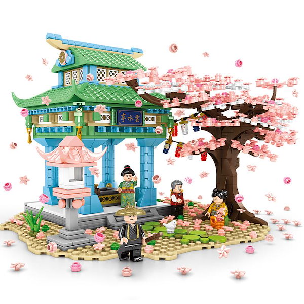 Qoo10] レゴ ブロック互換 レゴ 互換品 レゴ桜神社鳥