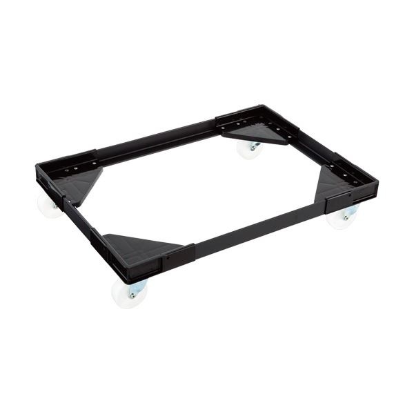 岐阜プラスチック工業 アングルキャリーL 40L/50L用 黒 アングルキヤリ-L-4050 1台 12,481円