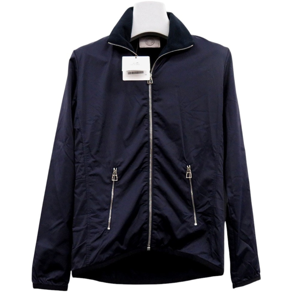 未使用品 ウォームアップ　フリースジャケット 800165E ナイロンジャケット ナイロン/ナイロン ネイビー 0935【中古】 メンズ