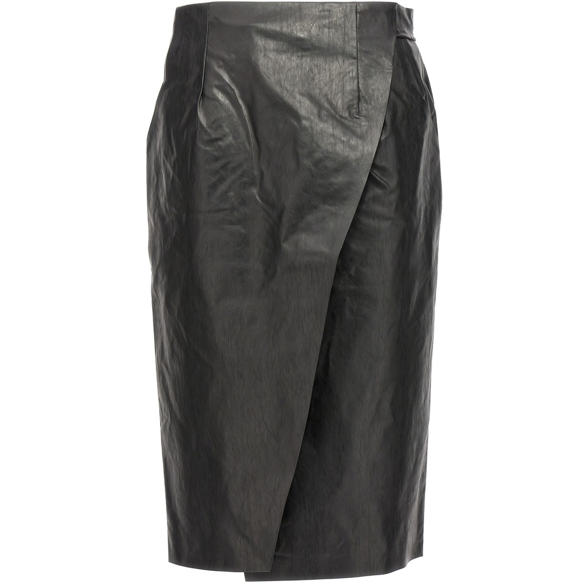 R29100001 ブラック 春夏2024 スカート レディース ju