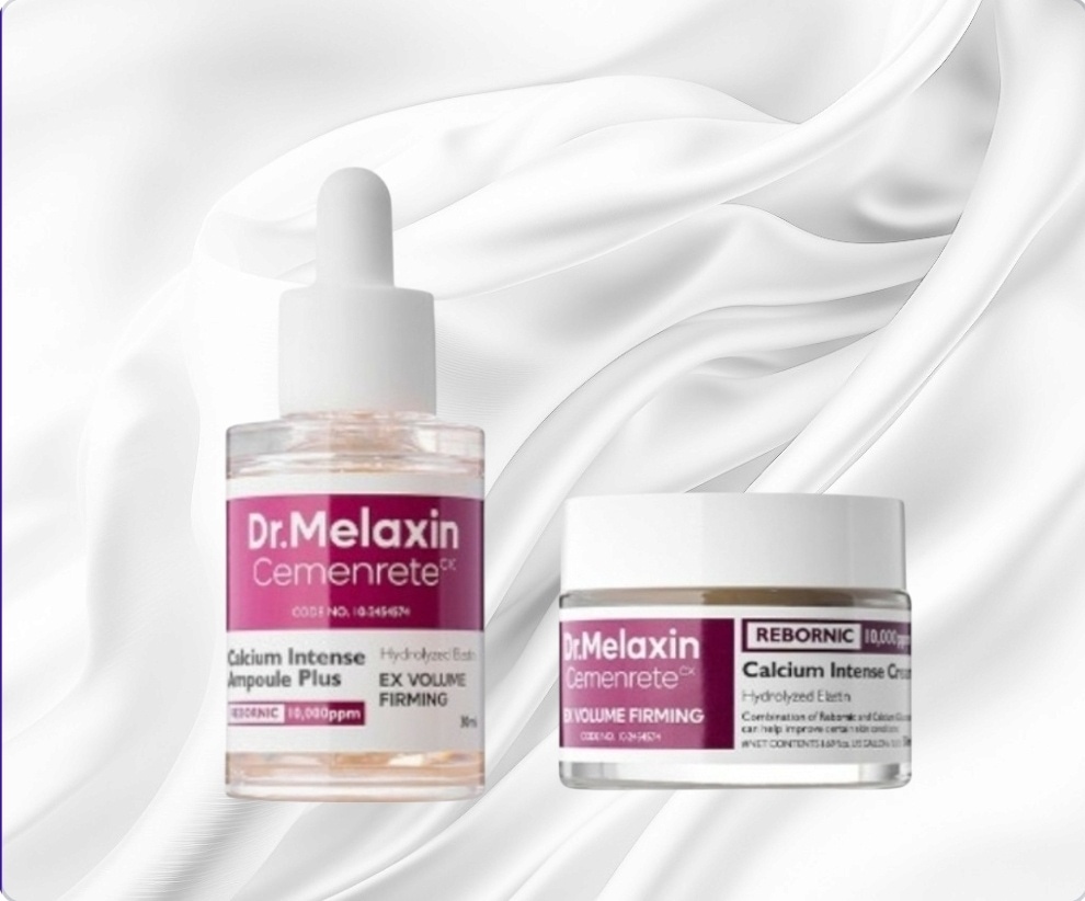 【目元の肌リフティング/純正品 100%】セメンリト カルシウム ボリューム / アンプルプラス30ml+クリーム50ml 1セット